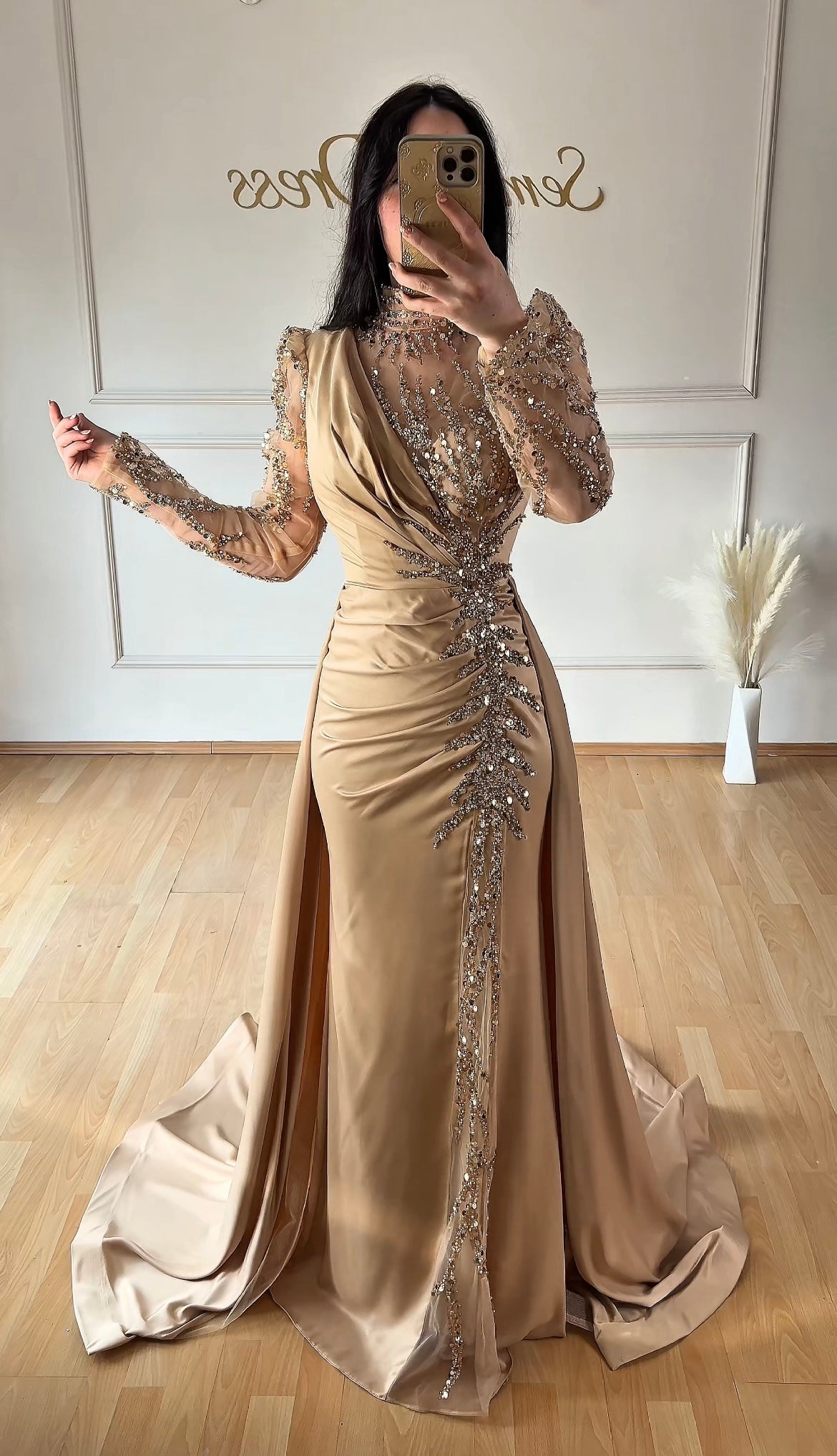 Sultan Dress Gold